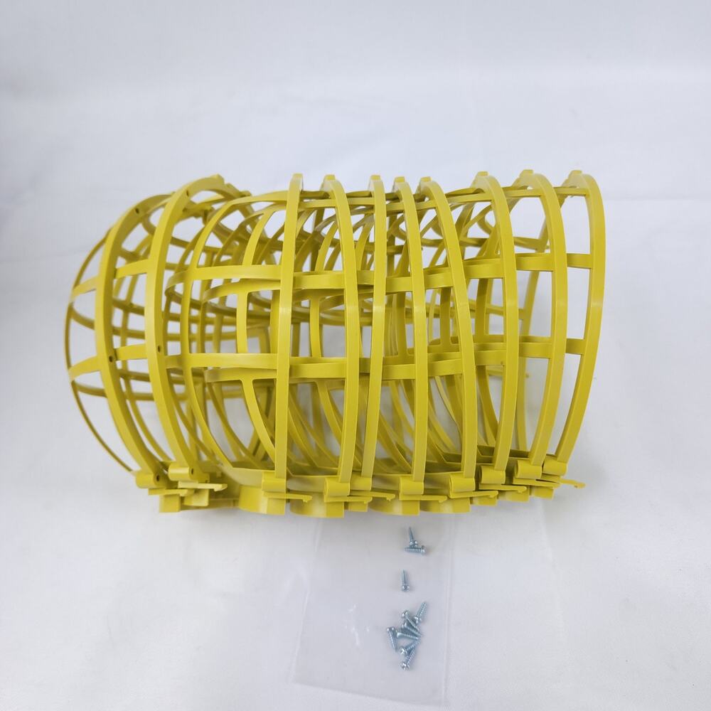 Husky String Light Replacement Bulb Cages Universal Fit Plastic Yellow